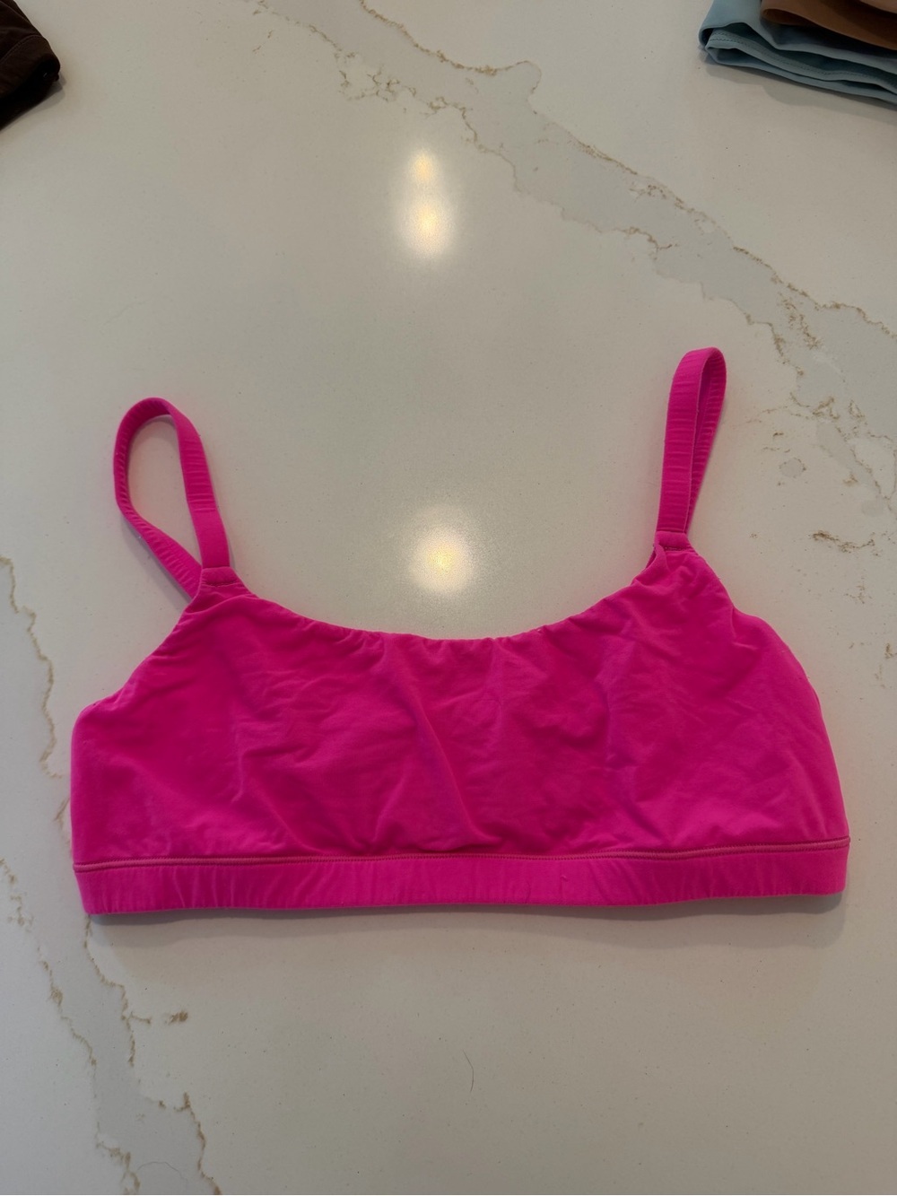 SKIMS Vibrant Hot Pink Stretch Bralette
